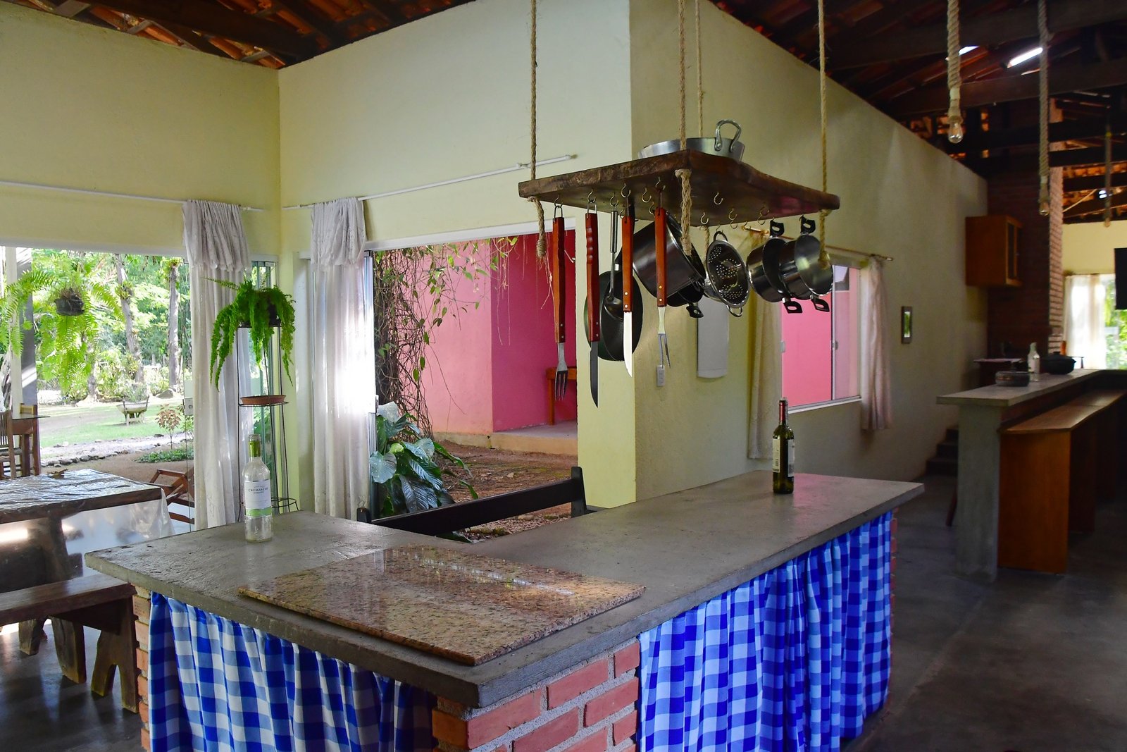 Cozinha gourmet com churrasqueira